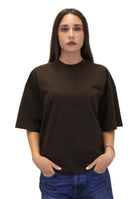 T-SHIRT Marrone Woc