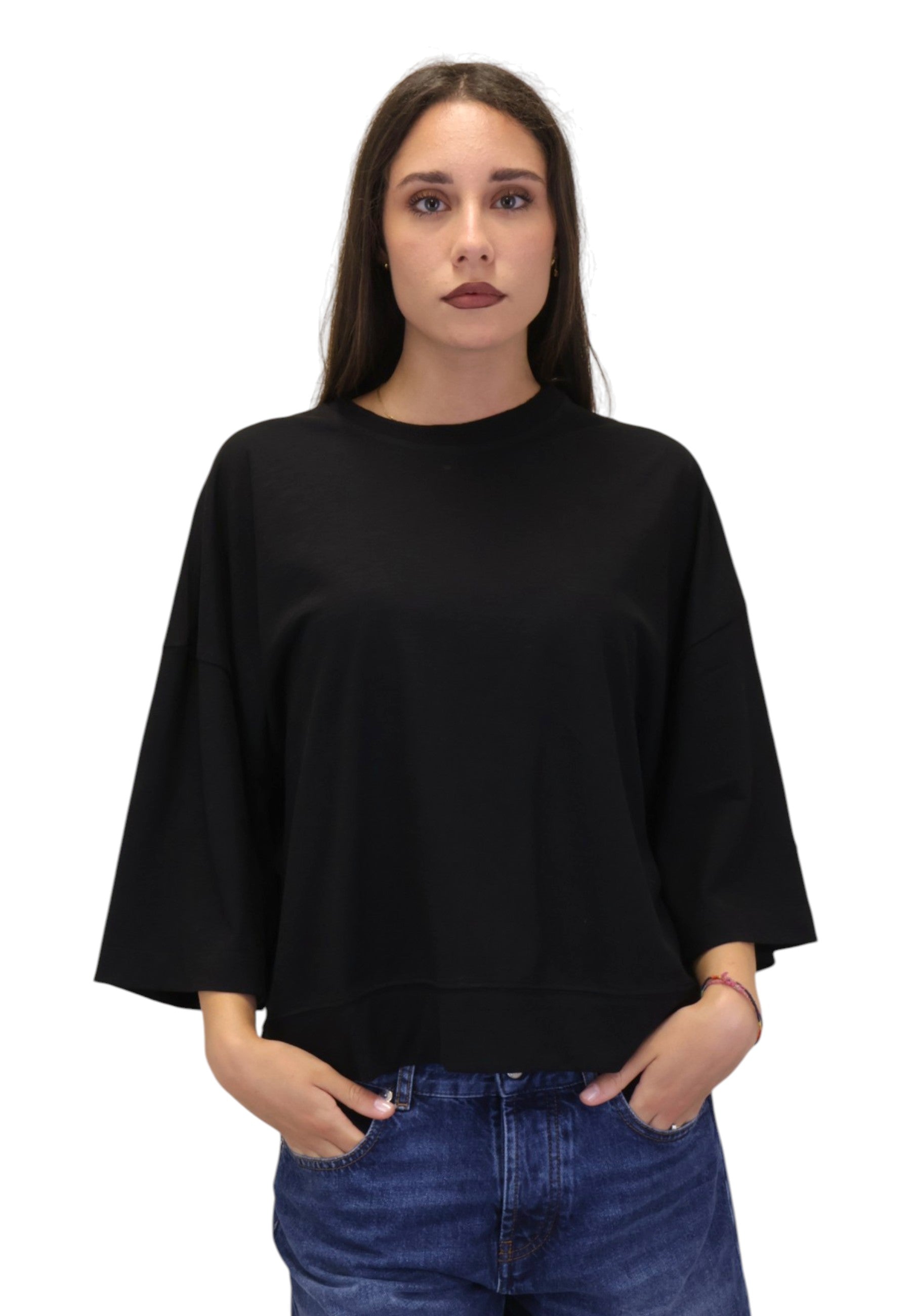 T-SHIRT Nero Woc