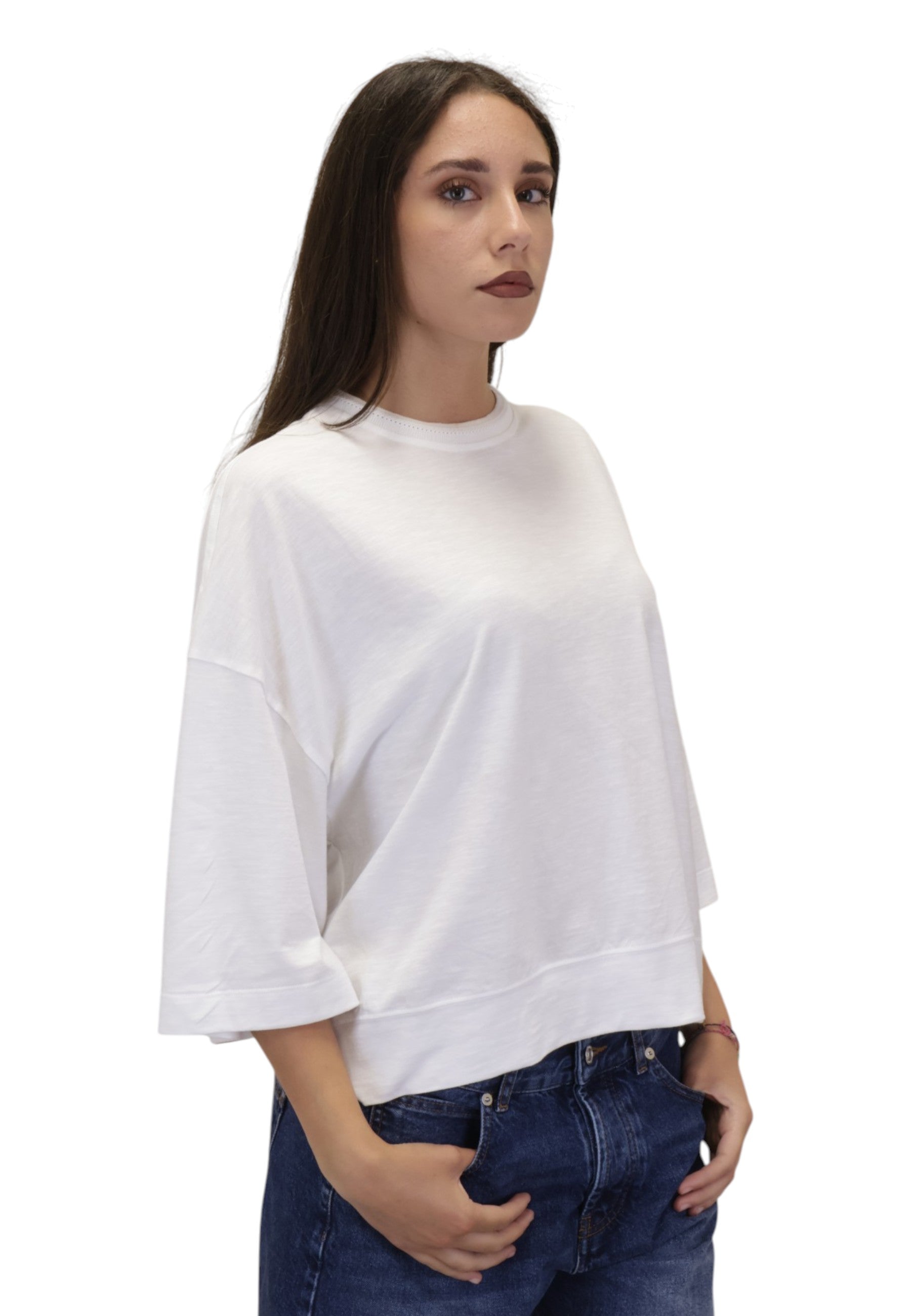 T-SHIRT Bianco Woc