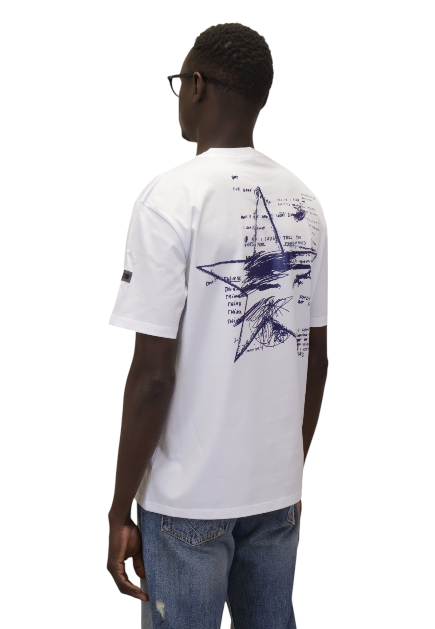 T-SHIRT Bianco Pmds