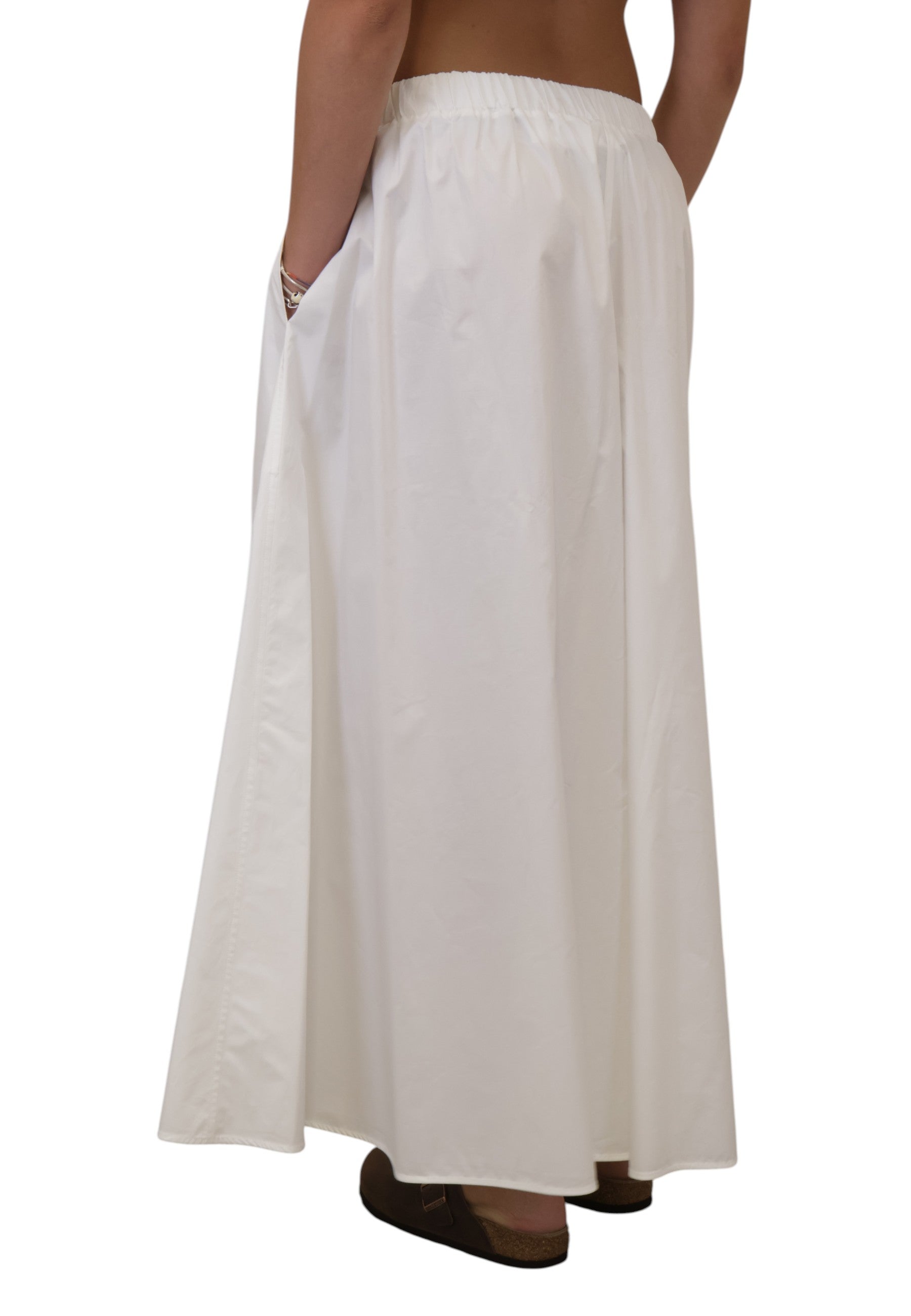 PANTALONI TASCA A FILO Bianco Meimei J