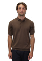 POLO A MANICA CORTA Marrone People Of Shibuya