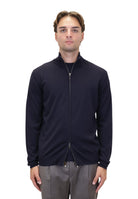 MAGLIE CON ZIP Blu Kangra