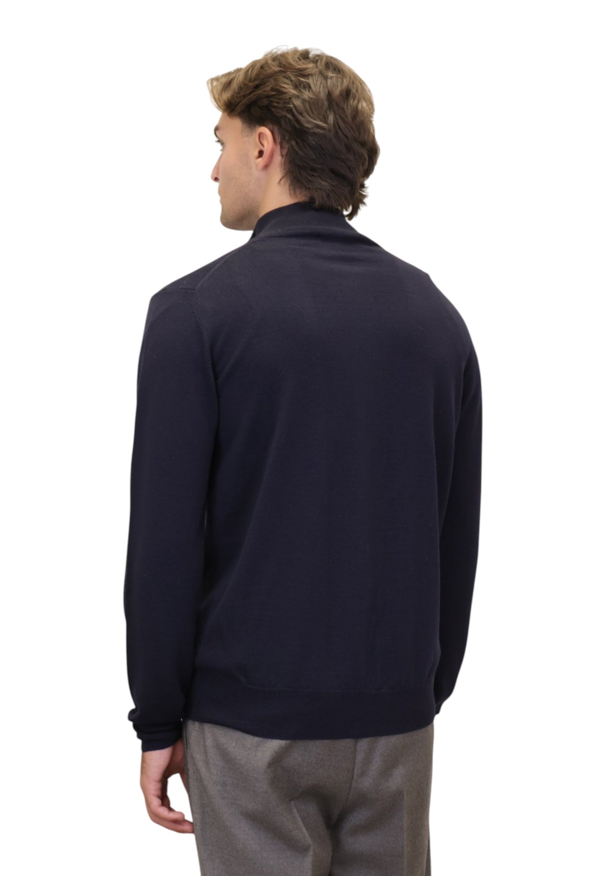 MAGLIE CON ZIP Blu Kangra