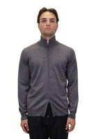 MAGLIE CON ZIP Grigio Kangra