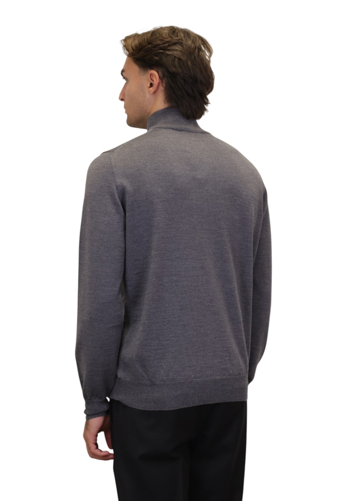 MAGLIE CON ZIP Grigio Kangra