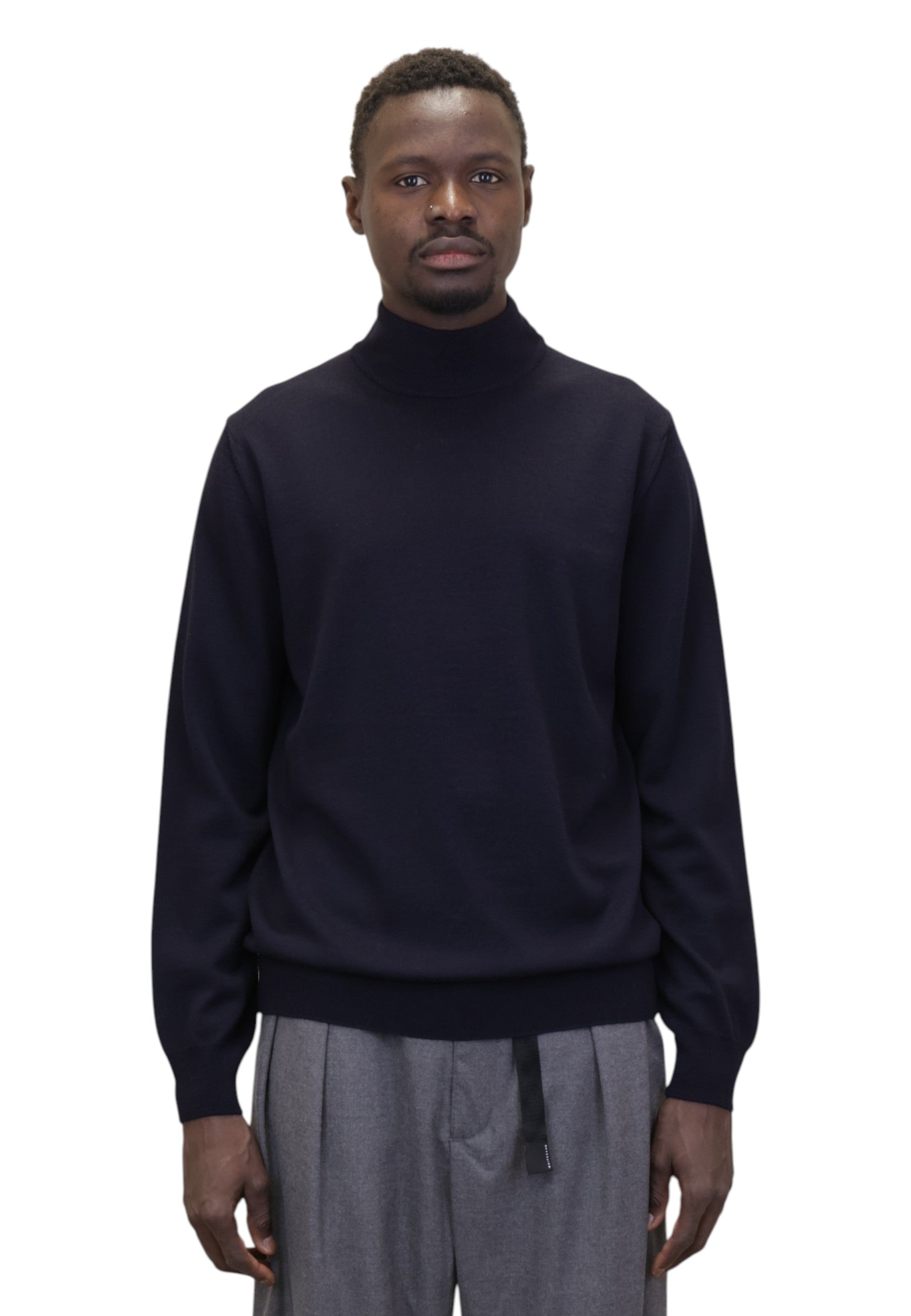 MAGLIE A LUPETTO Blu Kangra