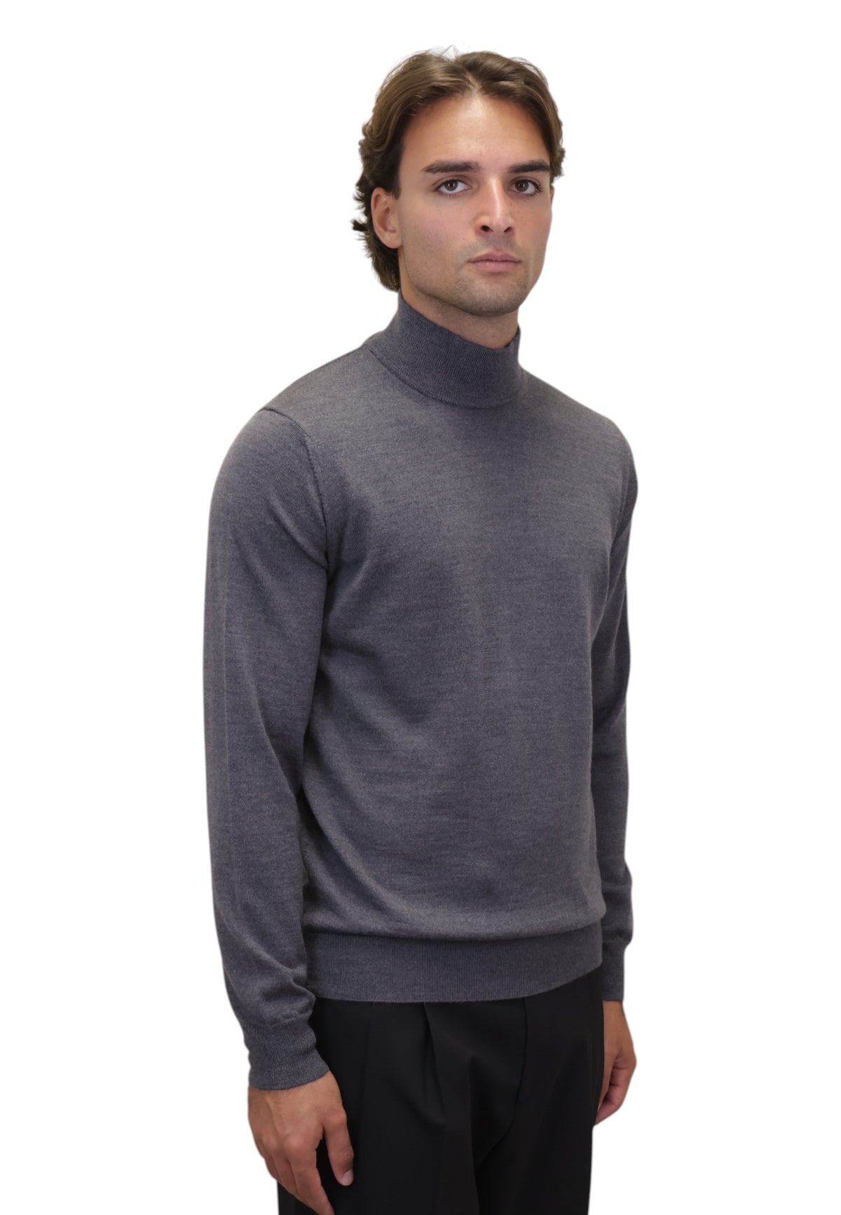 MAGLIE A LUPETTO Grigio Kangra