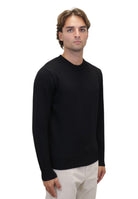 MAGLIE A GIROCOLLO Nero Kangra
