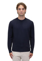 MAGLIE A GIROCOLLO Blu Kangra