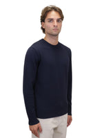 MAGLIE A GIROCOLLO Blu Kangra