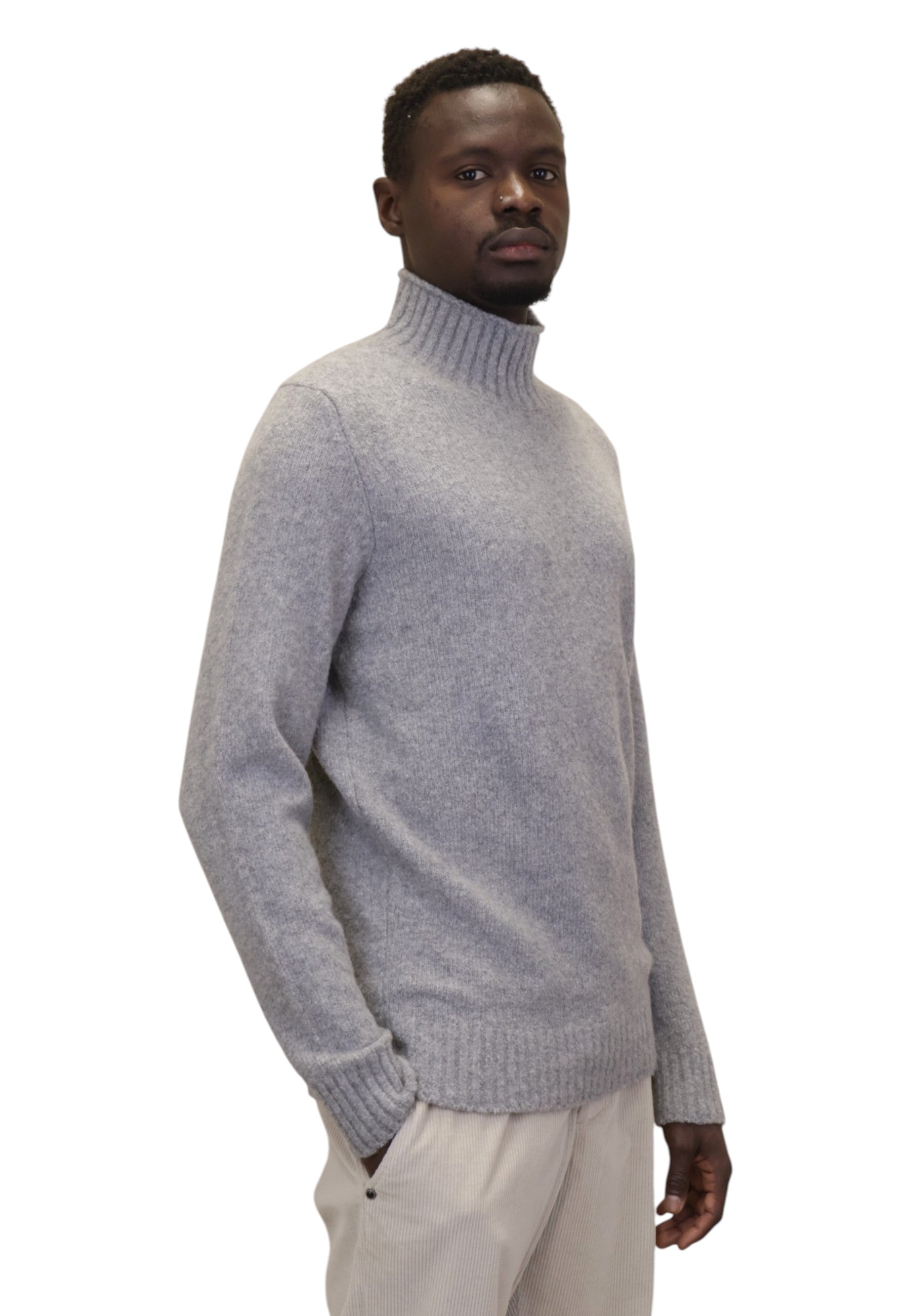 MAGLIE A LUPETTO Grigio Kangra