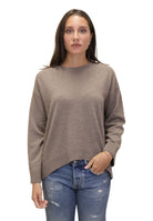 MAGLIE A GIROCOLLO Marrone Kangra