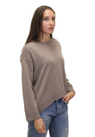 MAGLIE A GIROCOLLO Marrone Kangra