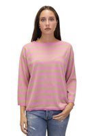 MAGLIE A GIROCOLLO Rosa Kangra