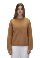 MAGLIE A GIROCOLLO Marrone Kangra