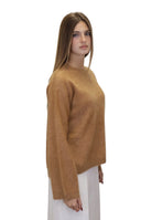 MAGLIE A GIROCOLLO Marrone Kangra