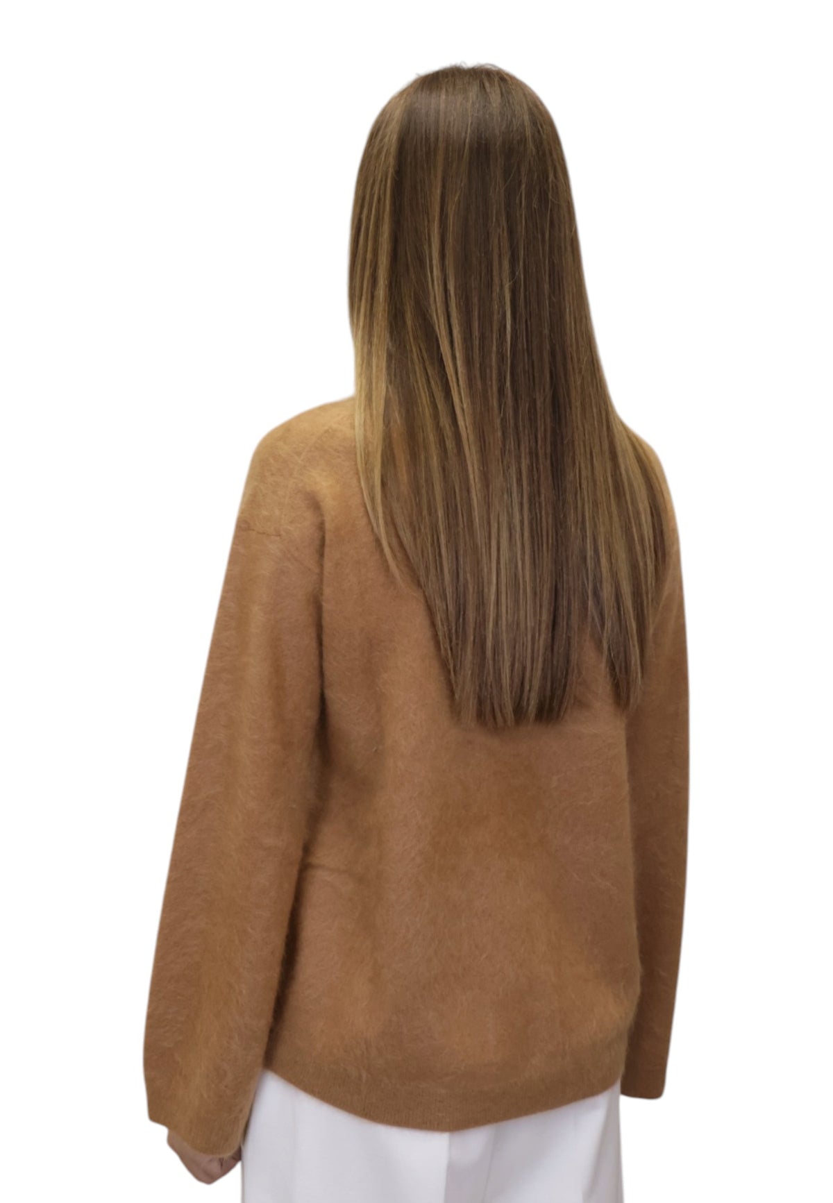 MAGLIE A GIROCOLLO Marrone Kangra