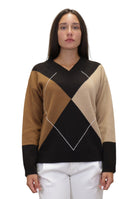 MAGLIE A V Marrone Kangra