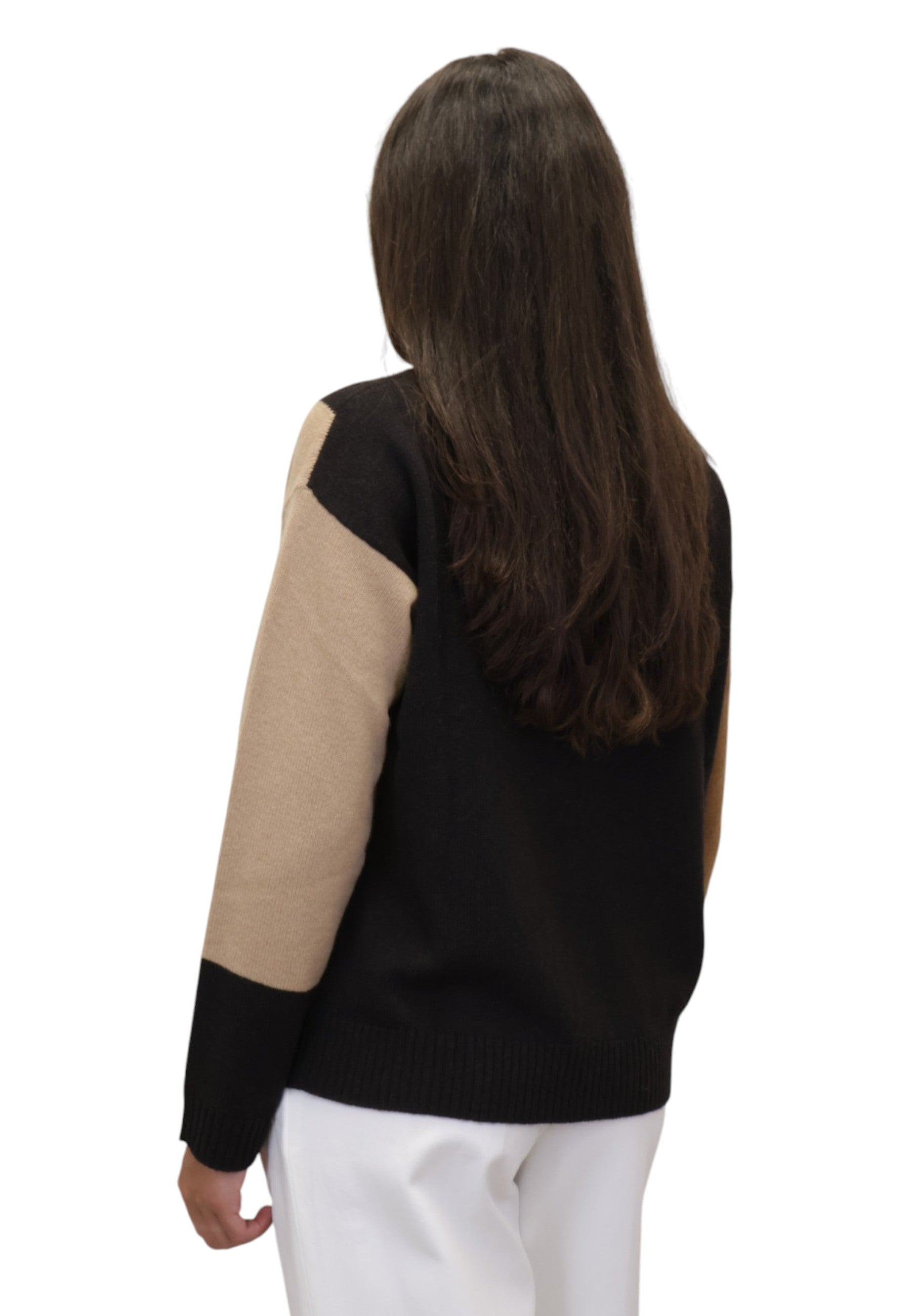 MAGLIE A V Marrone Kangra