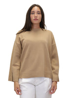 MAGLIE A GIROCOLLO Beige Kangra