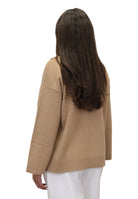 MAGLIE A GIROCOLLO Beige Kangra