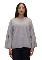 MAGLIE A GIROCOLLO Grigio Kangra