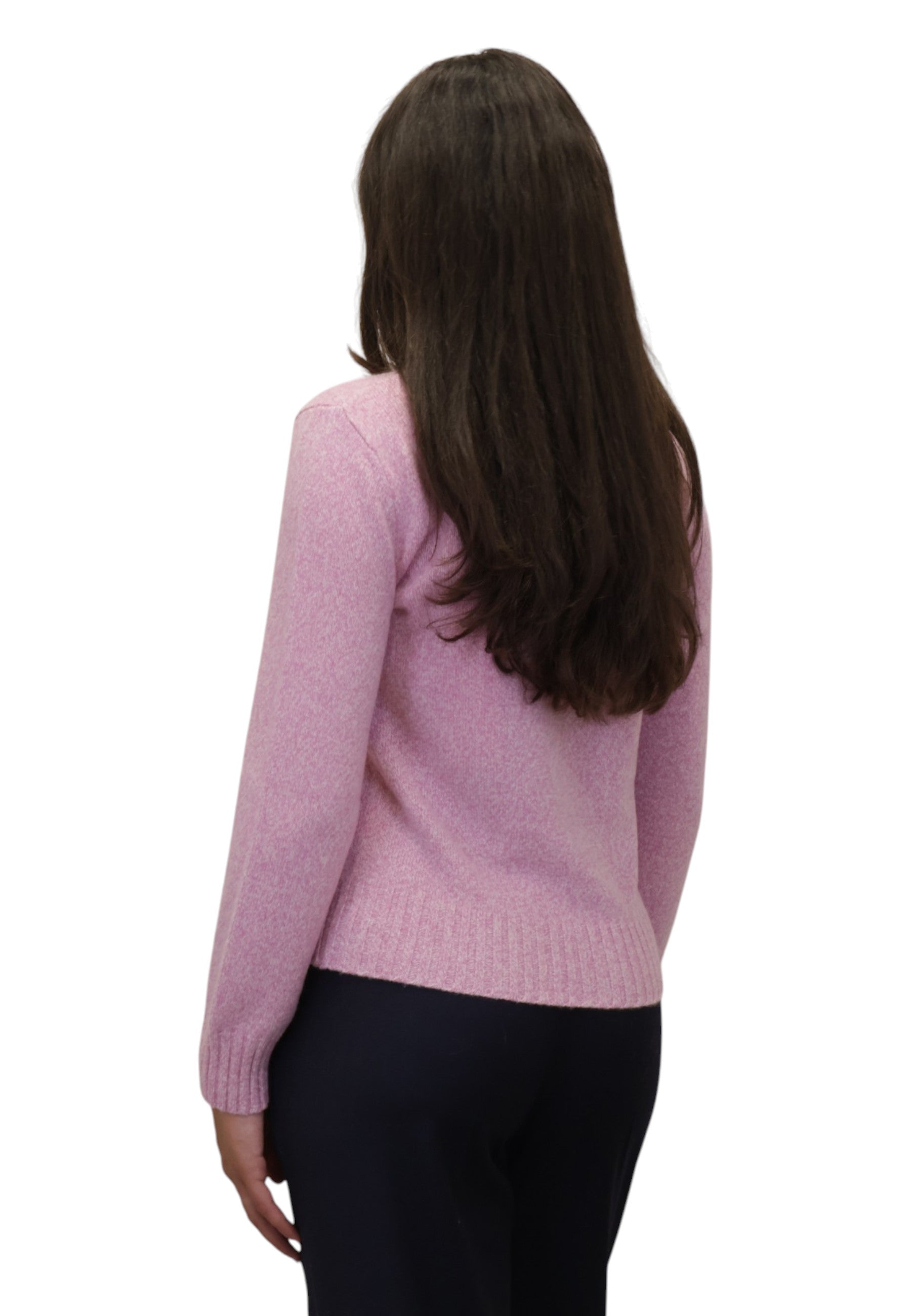 MAGLIE A GIROCOLLO Rosa Kangra