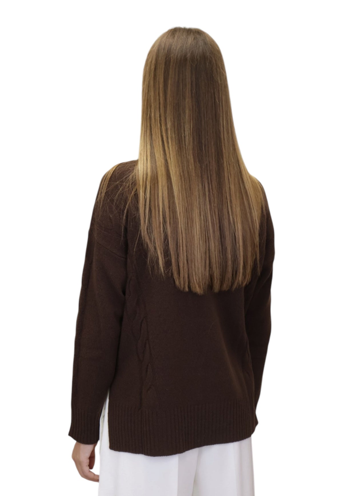 MAGLIE A LUPETTO Marrone Kangra