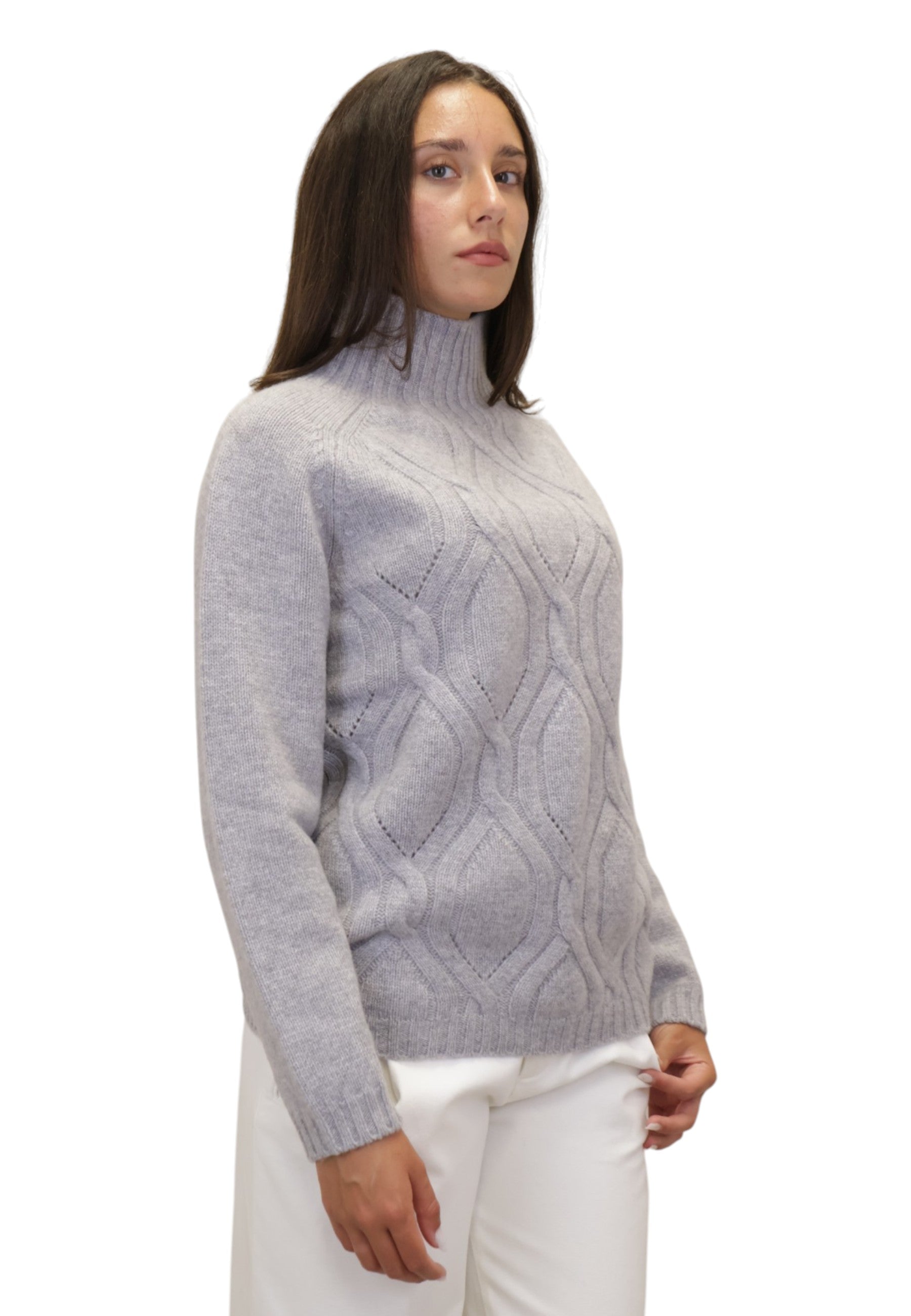 MAGLIE A LUPETTO Grigio Kangra