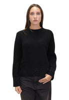 MAGLIE A GIROCOLLO Nero Kangra