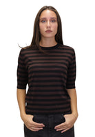 MAGLIE A GIROCOLLO Marrone Kangra