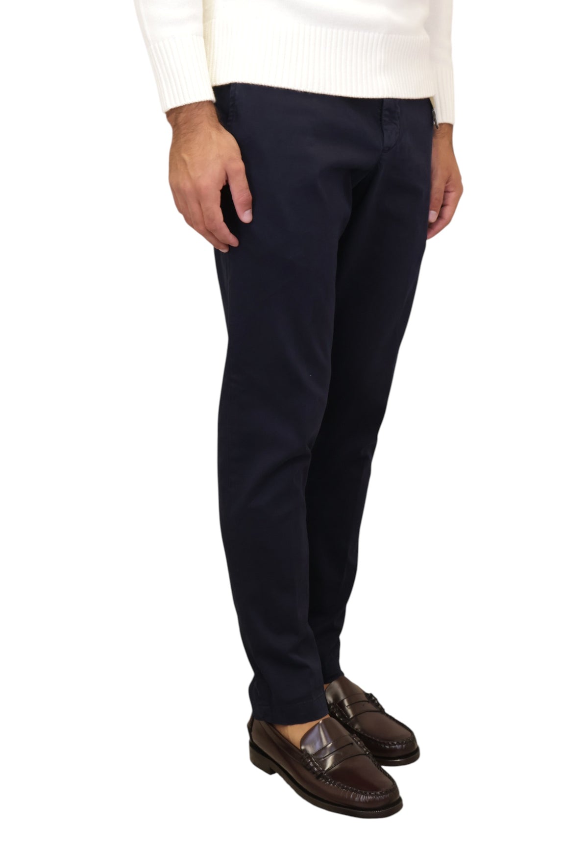 PANTALONI Blu White Sand