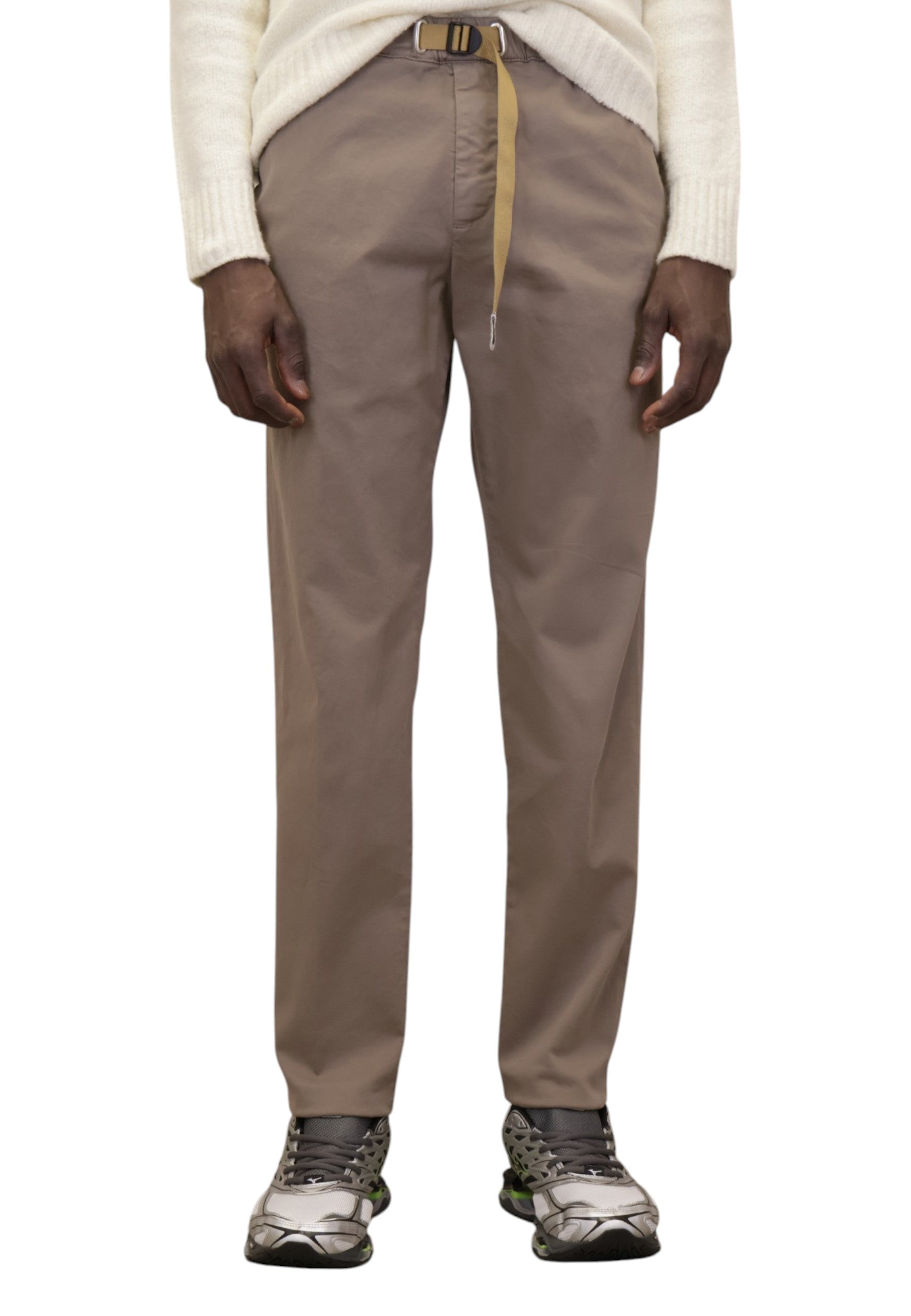 PANTALONI Beige White Sand