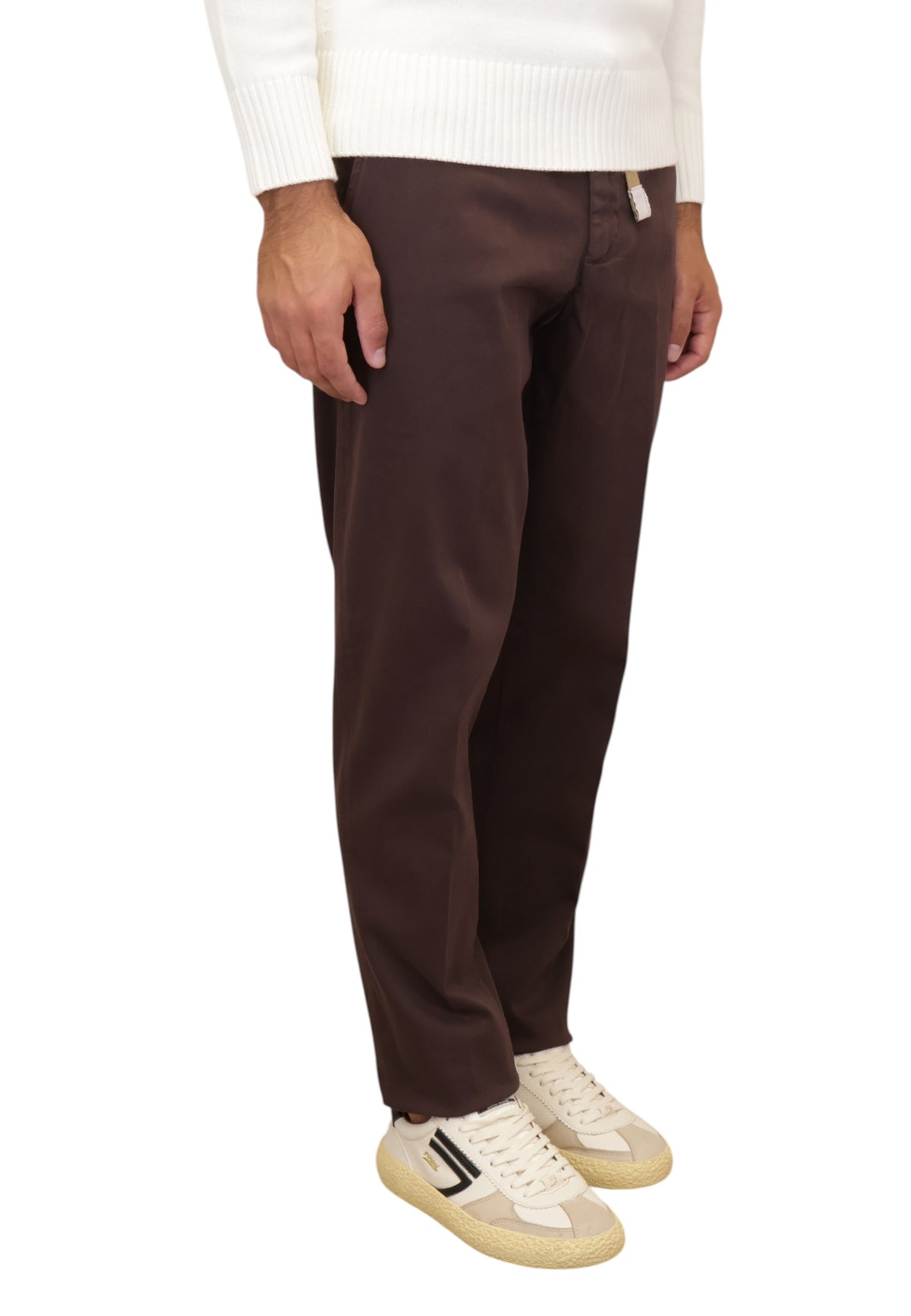 PANTALONI Marrone White Sand