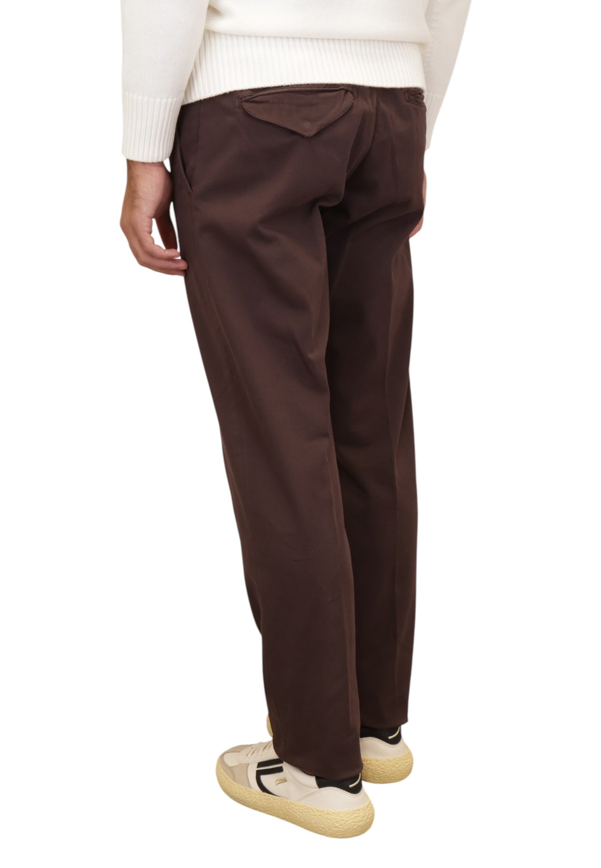 PANTALONI Marrone White Sand