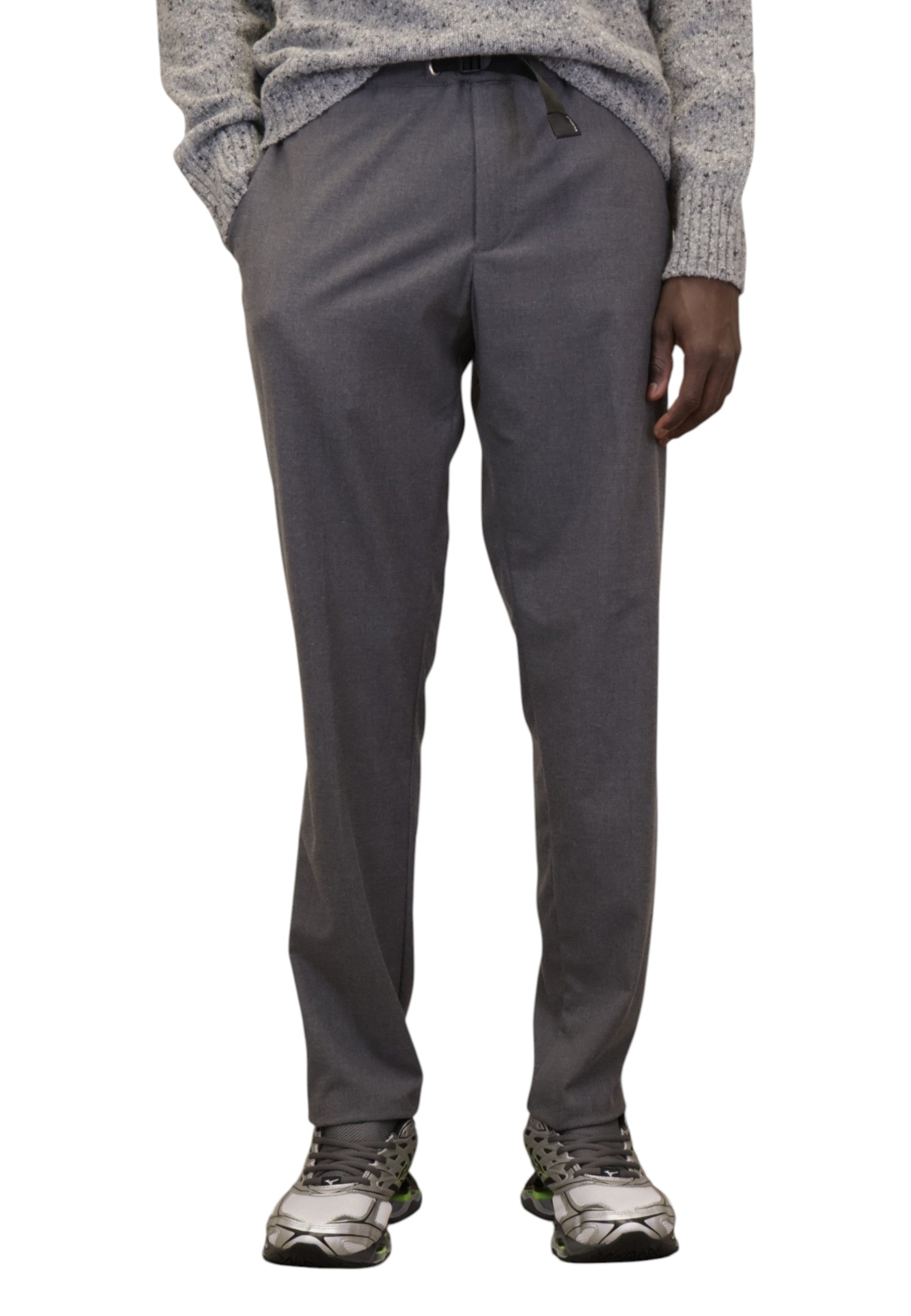 PANTALONI Grigio White Sand