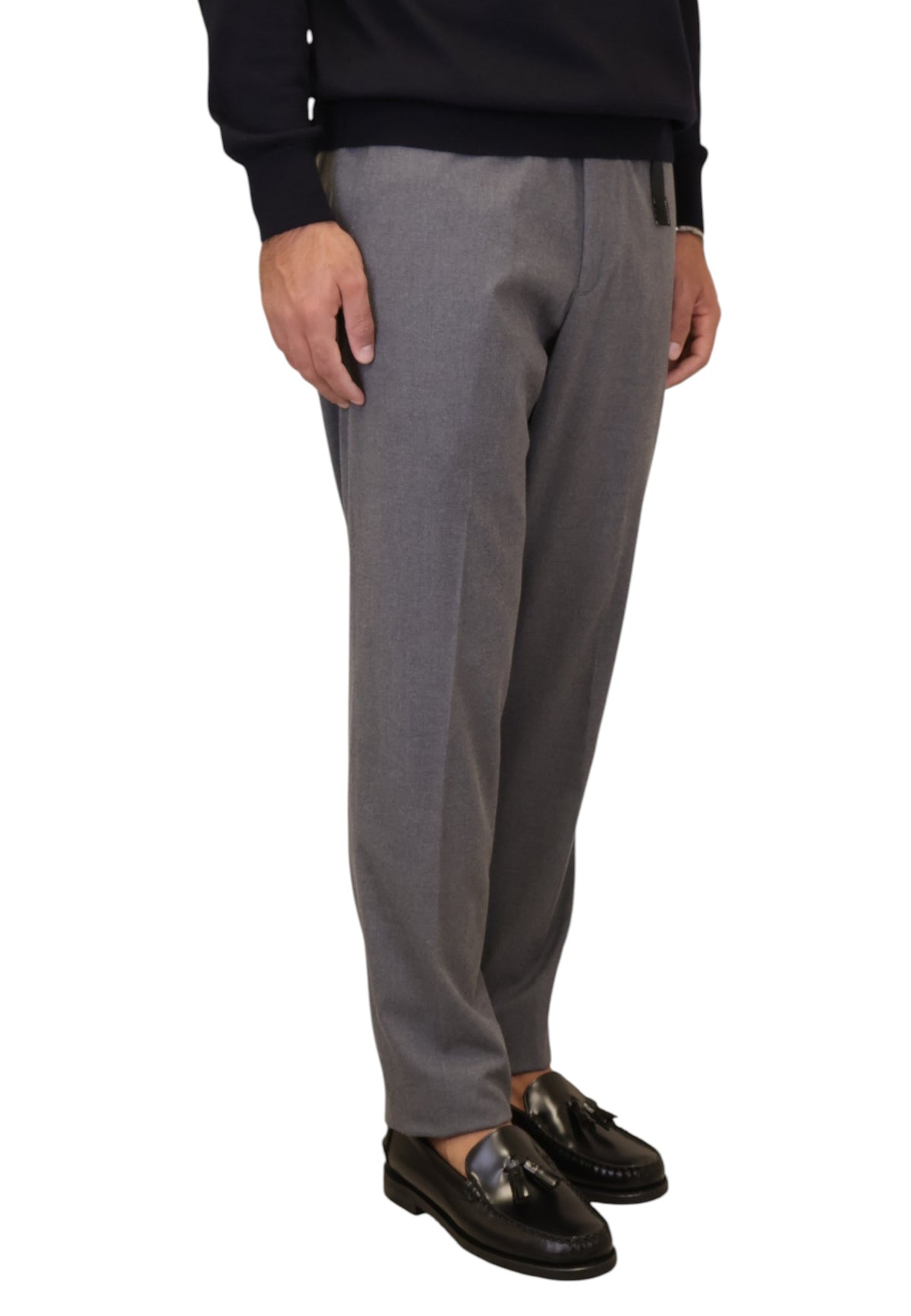 PANTALONI Grigio White Sand