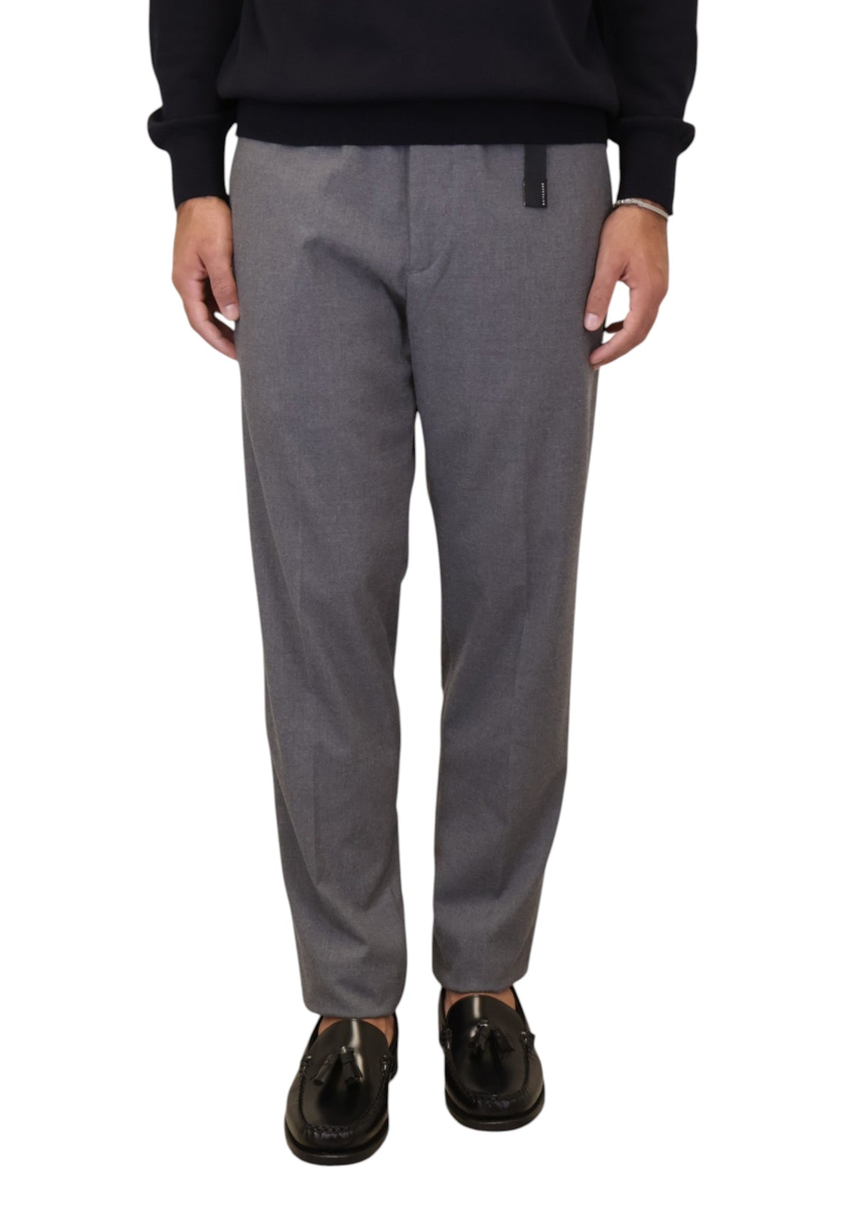 PANTALONI Grigio White Sand