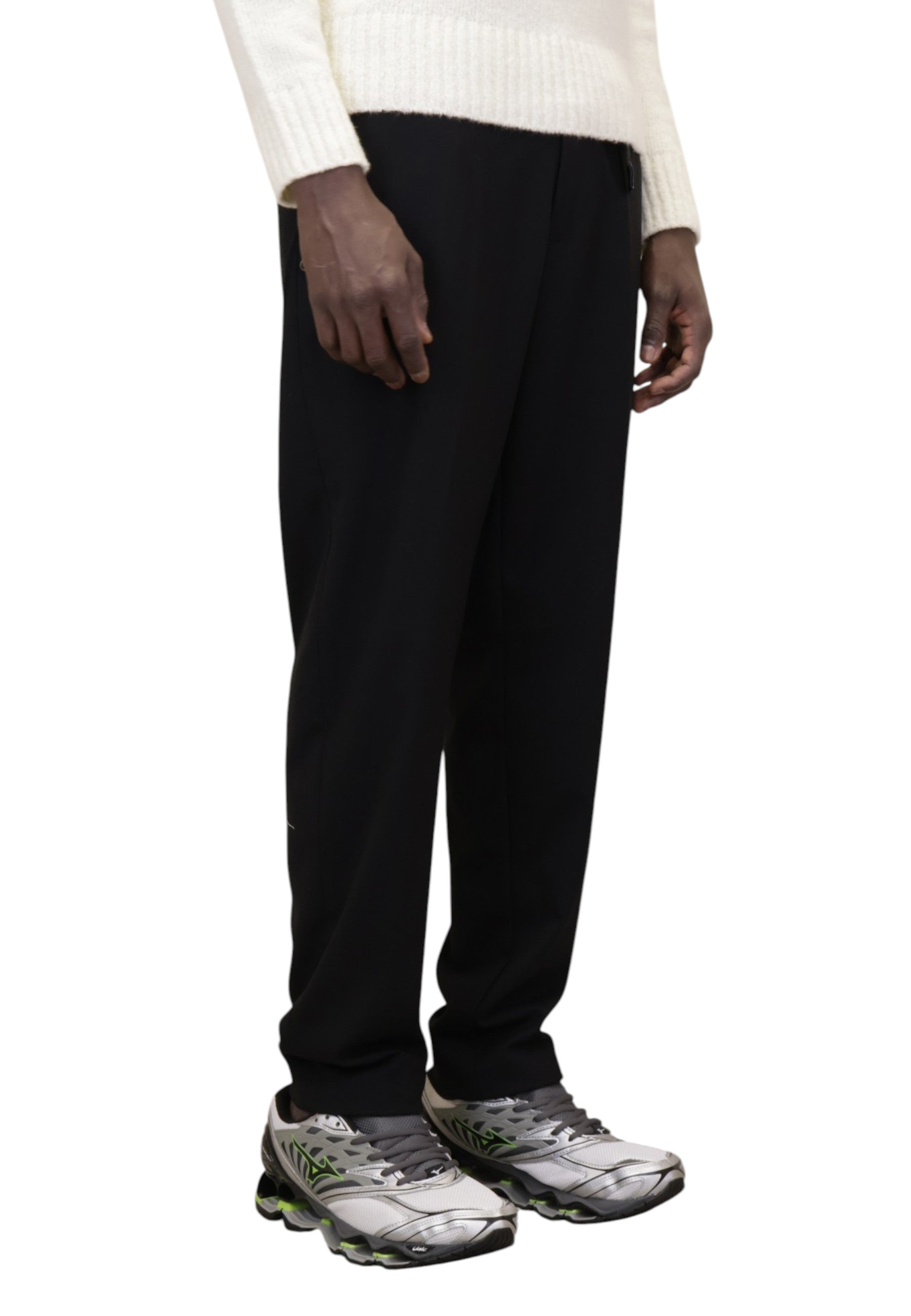 PANTALONI Nero White Sand