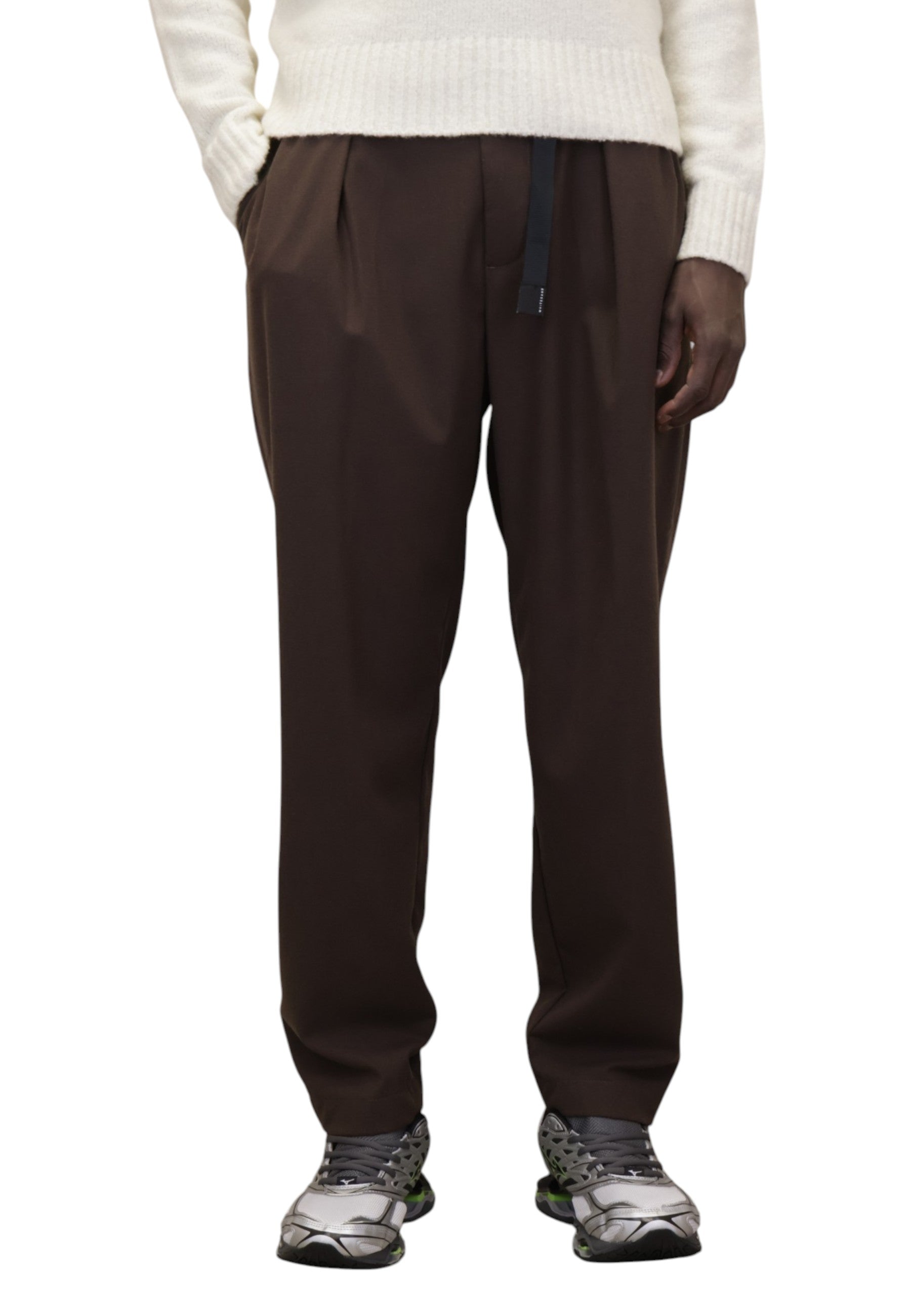 PANTALONI Marrone White Sand