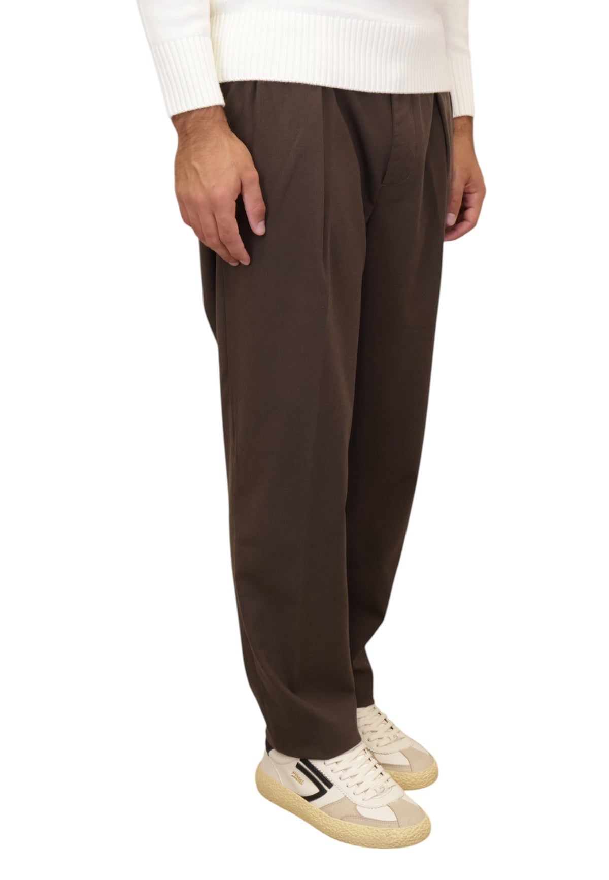 PANTALONI Marrone White Sand