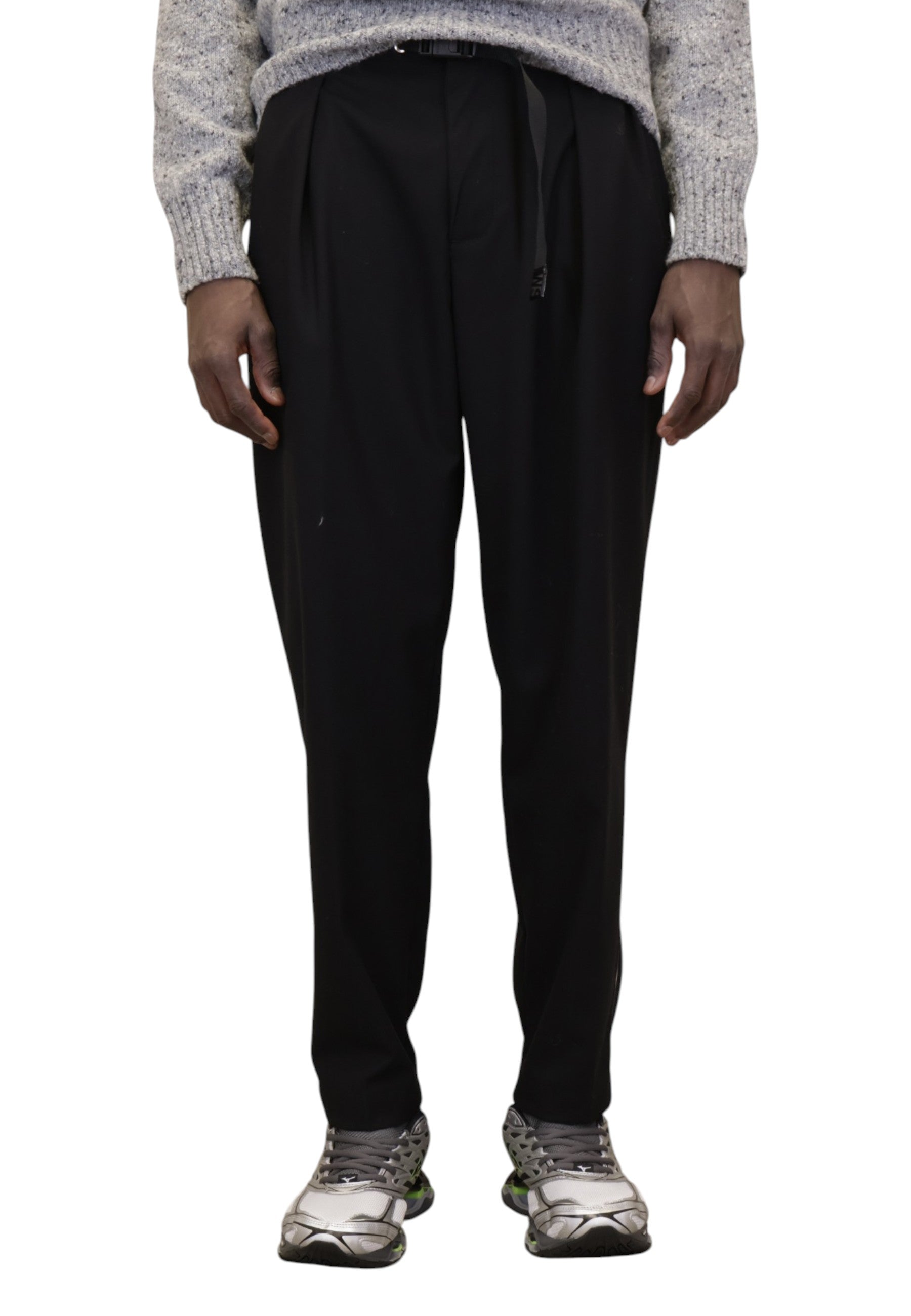 PANTALONI Nero White Sand