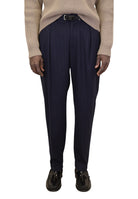 PANTALONI Blu White Sand