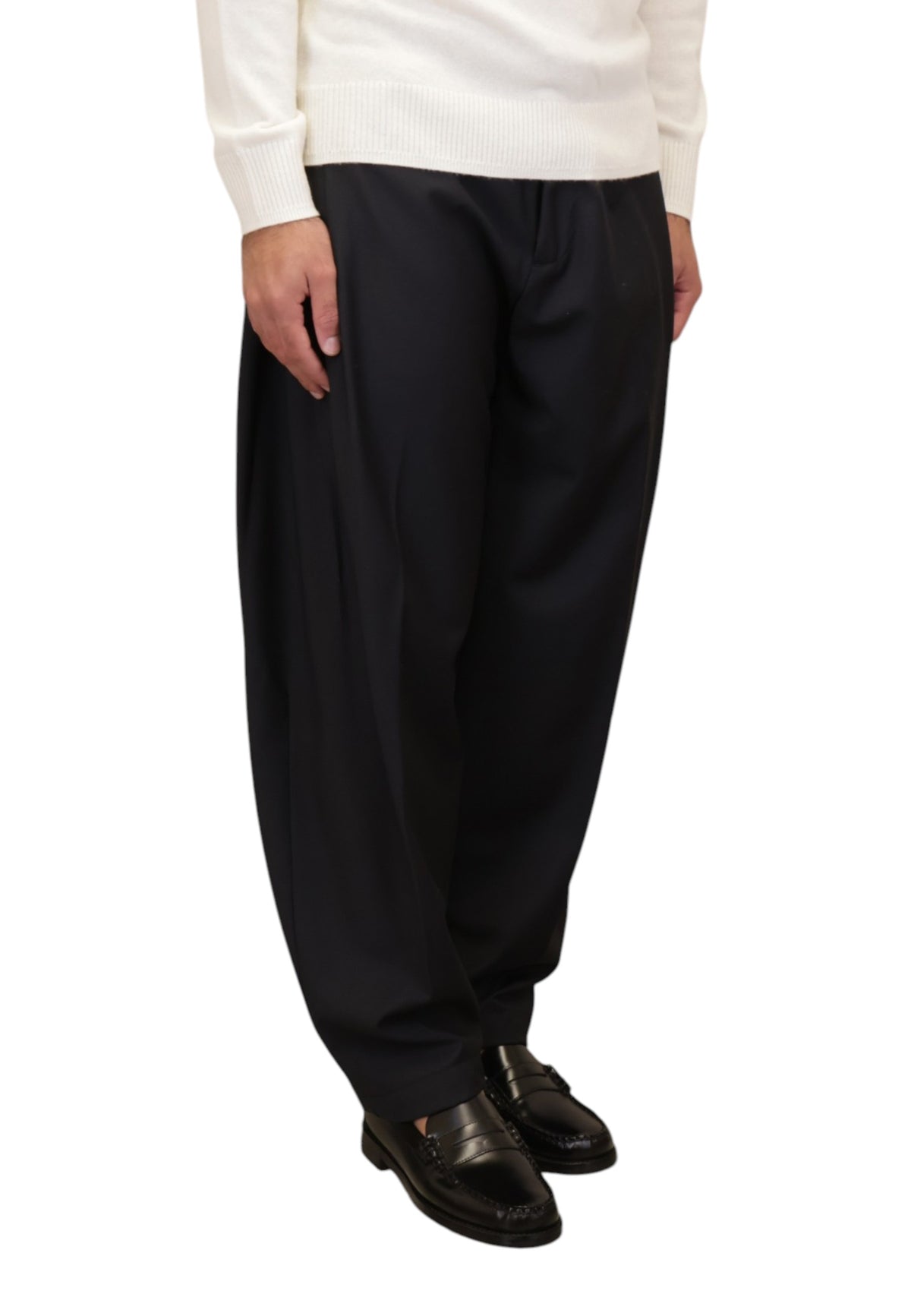 PANTALONI Nero White Sand