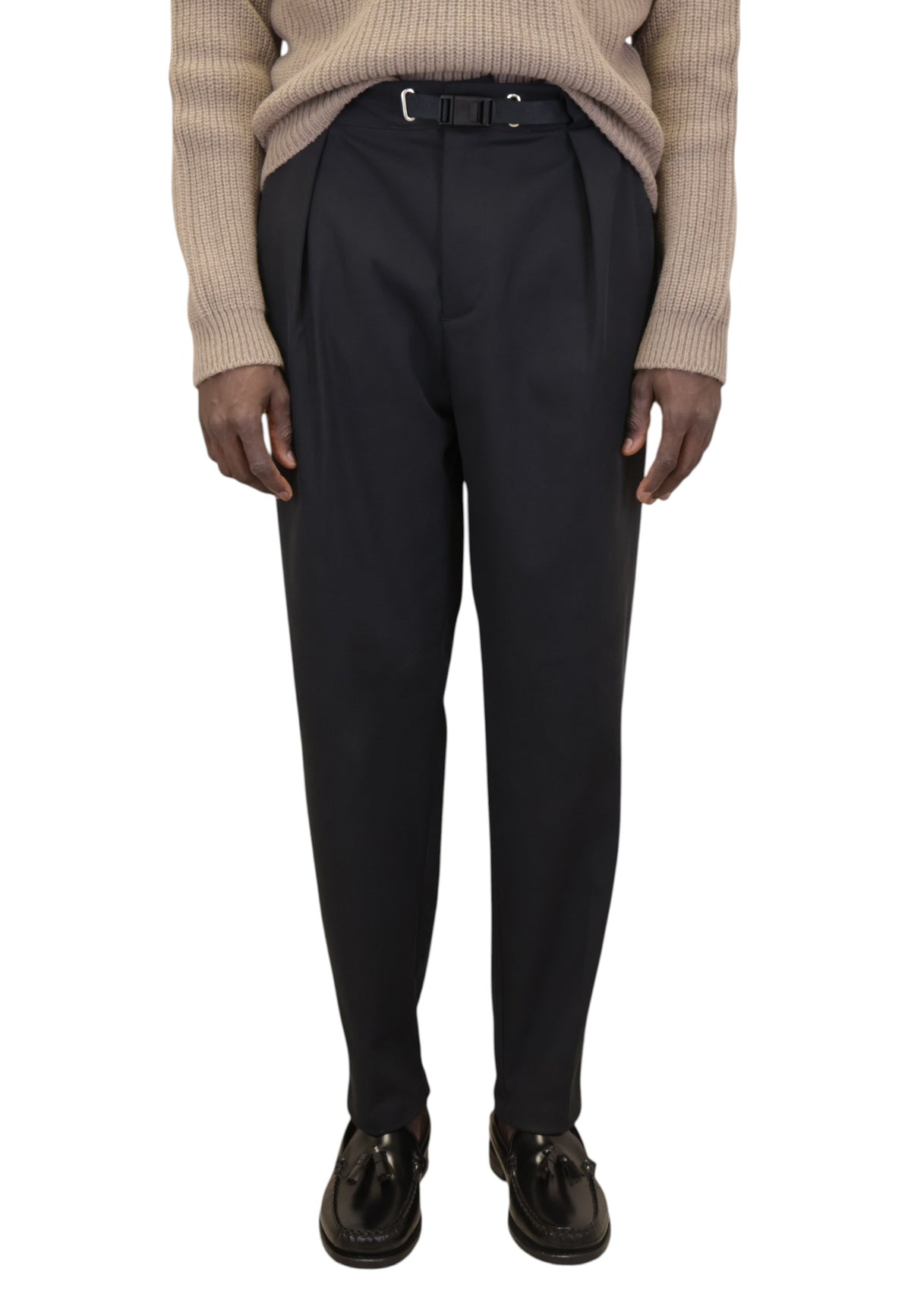 PANTALONI Nero White Sand