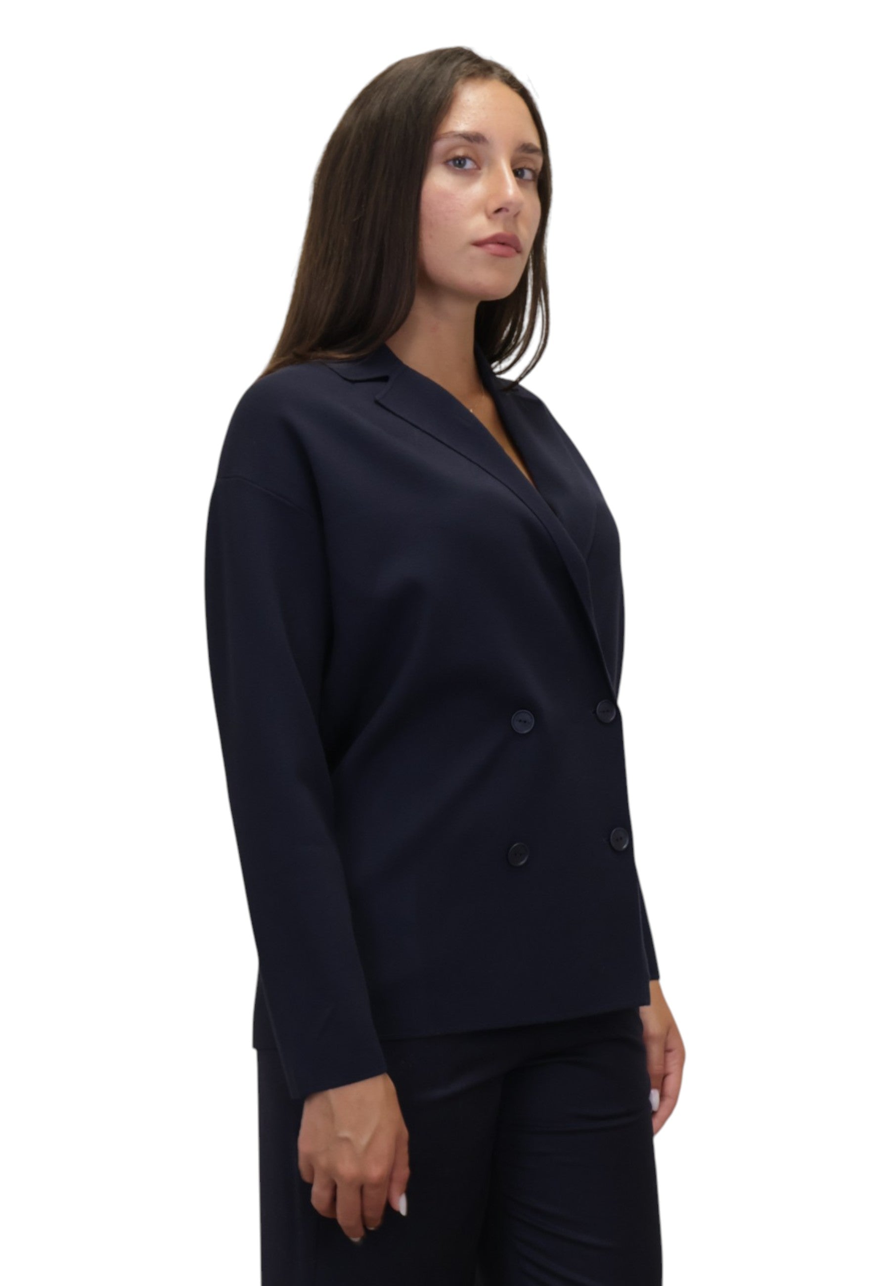 BLAZER DOPPIOPETTO Blu Marino Mm 1