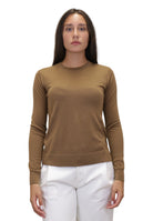 MAGLIE A GIROCOLLO Marrone Mm 1