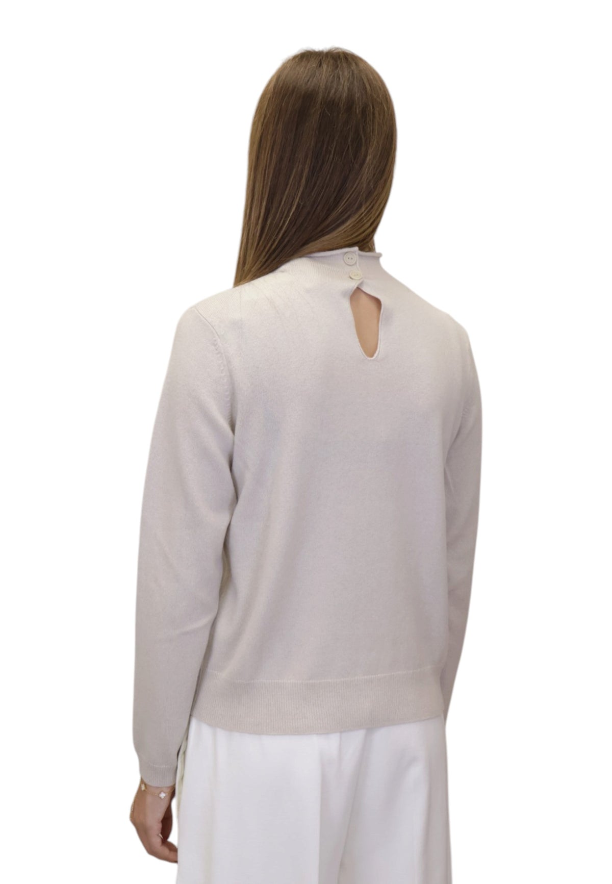 MAGLIE A LUPETTO Panna Mm 2