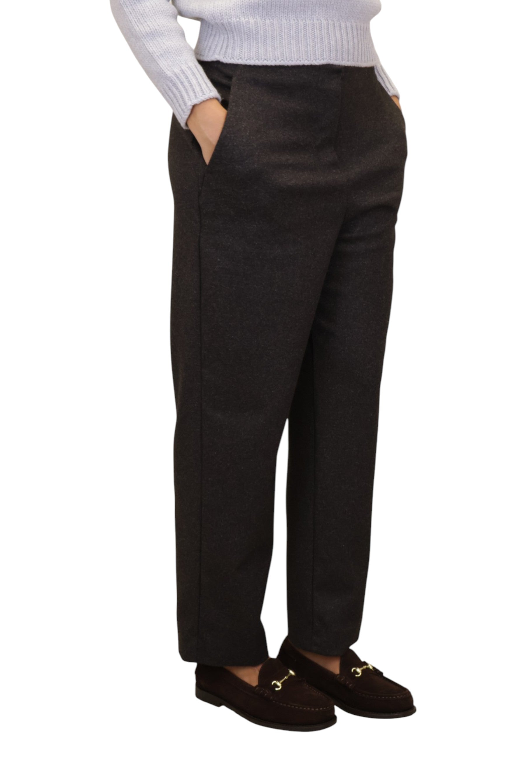 PANTALONI Marrone Mm 2